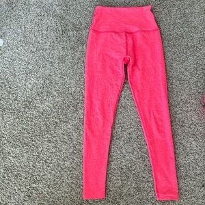 Pink beyond yoga leggings